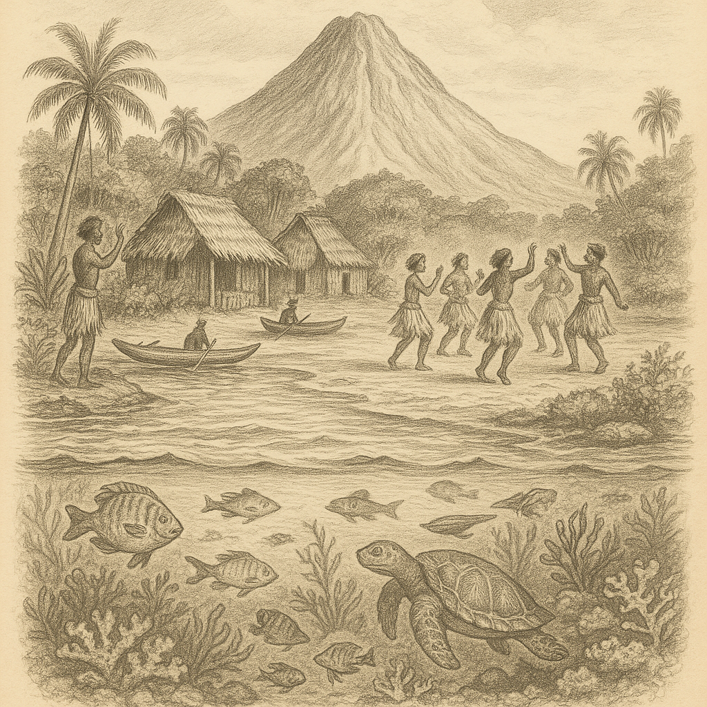 Tikopiaa Southeastern Island