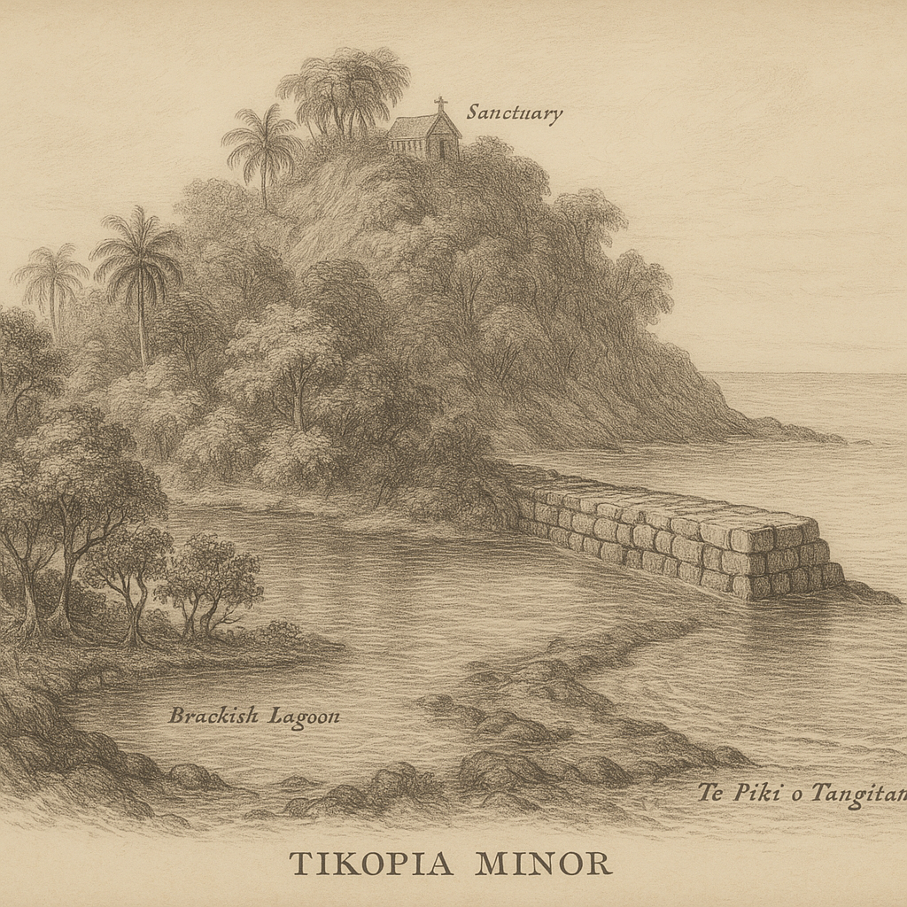 Tikopia Minor Central Island