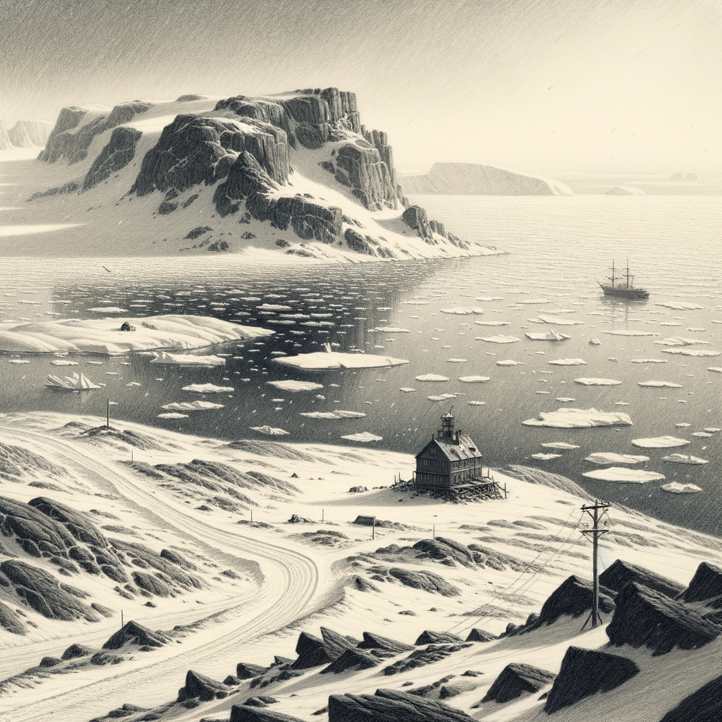 Cold War relics on Graham Bell Island map shifting Arctic geopolitics