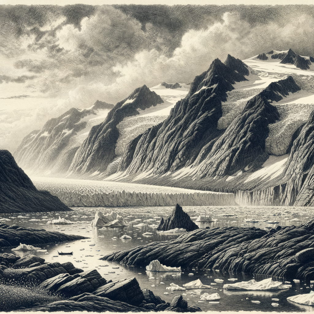 Windswept ridges and fallout trace human histories on Komsomolets Island